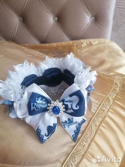 Праздничная резинка на пучек