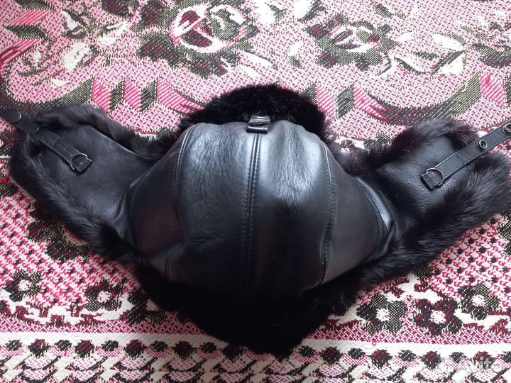 Шапка ушанка мужская