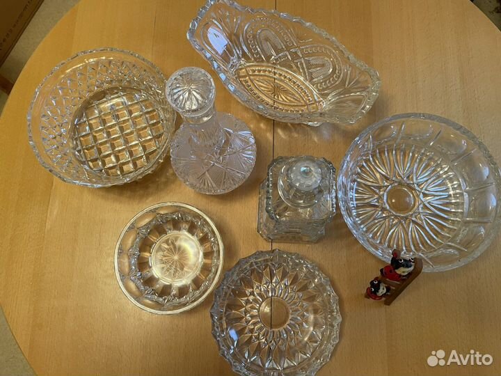 Хрустальная посуда винтаж