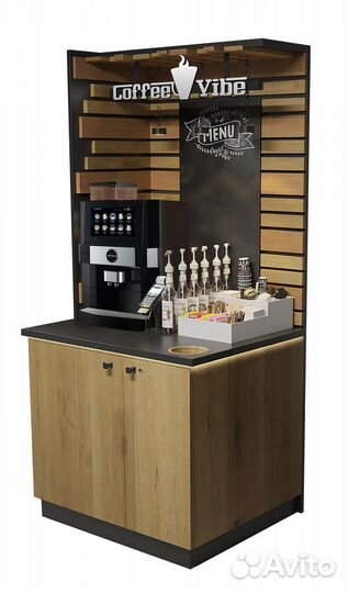 Кофейня самообслуживания в рассрочку