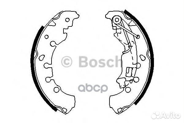 Колодки торм.бараб.203.2x38 citroen Nemo 1.4