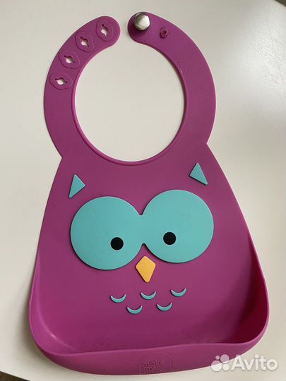 Нагрудник силиконовый США