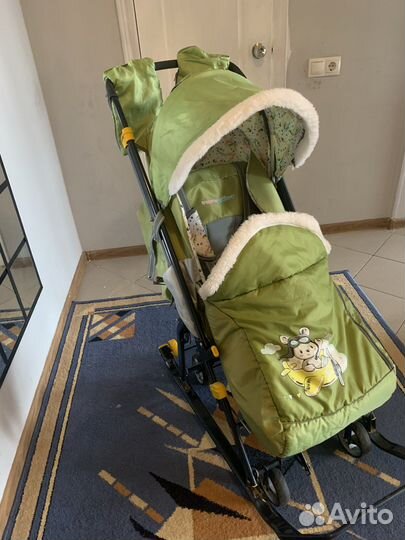 Коляска санки