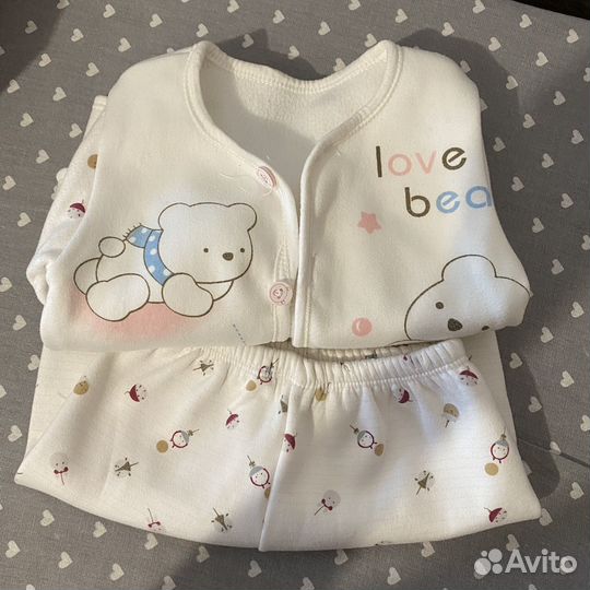 Вещи пакетом на девочку 56-68