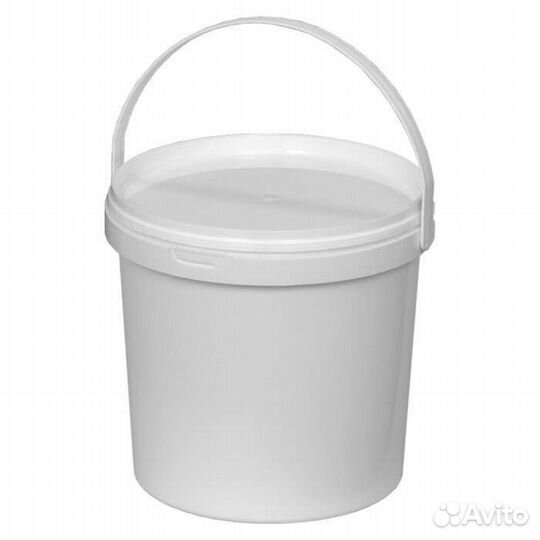 Ведра пластиковые 10л, 5л с крышкой