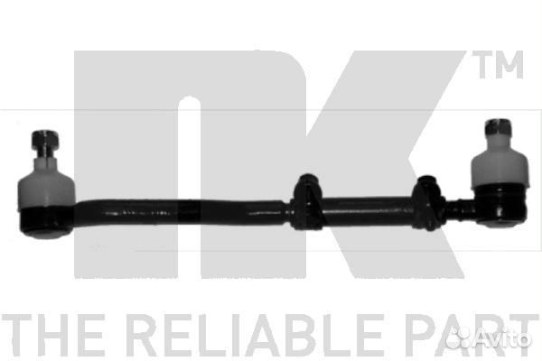 Тяга рулевая opel omega A лев.(с наконечниками)