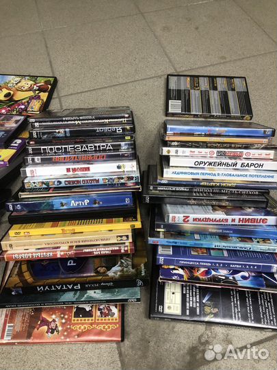 Диски мультики и фильмы