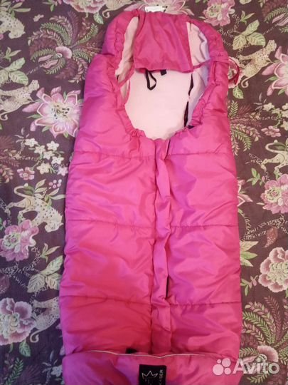 Зимний конверт в коляску kalser, муфта