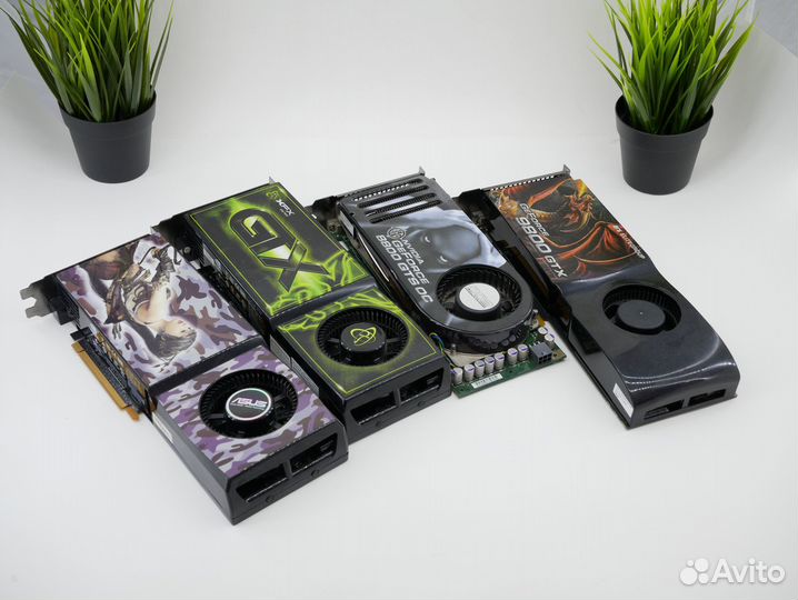 Видеокарты для коллекции GTX 8800/GT/GTX 260/280