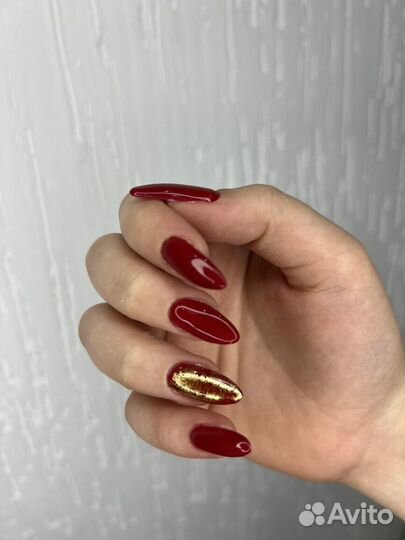 Аппаратный маникюр с покрытием гель-лак