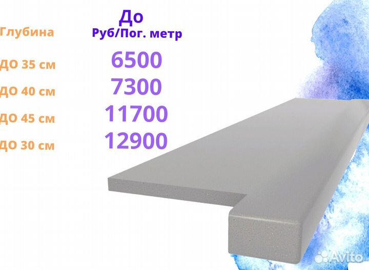 Подоконник из гранита