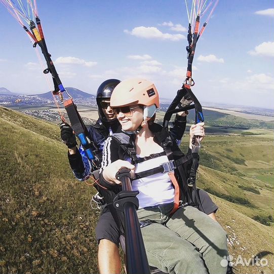 Полет на параплане