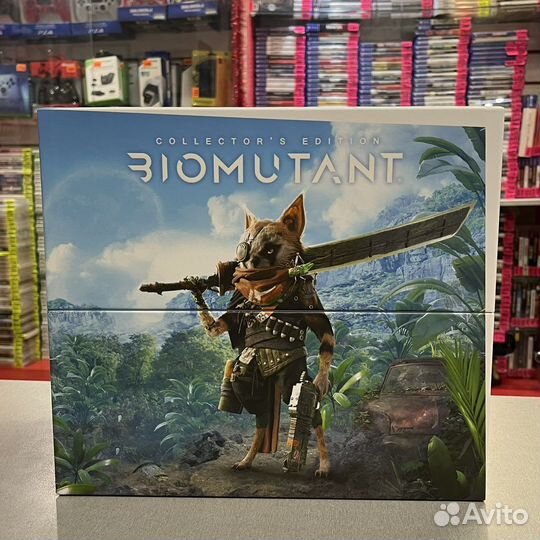 Biomutant ps4 collectors edition новый