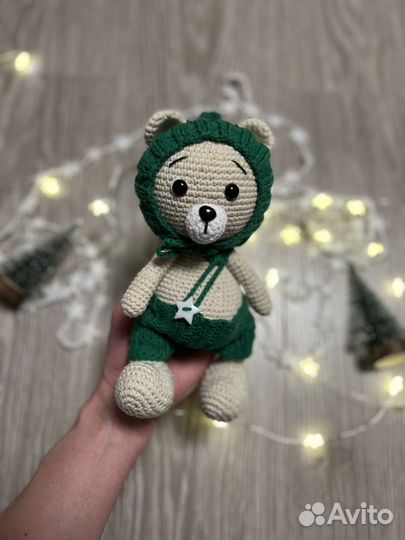 Вязаные игрушки ручной работы в ассортименте