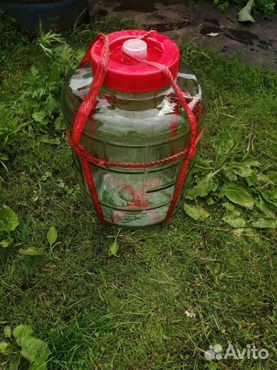 Банка 25 литров с гидрозатвором