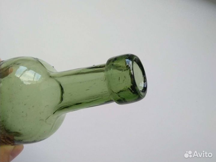 Бутылка старинная царская мин. вода Струве Дрезден