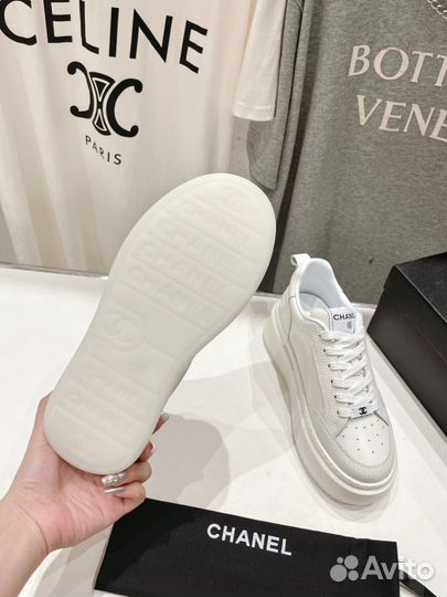 Кеды кожаные Chanel