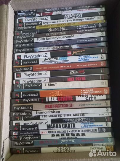 Игры на ps2 бу