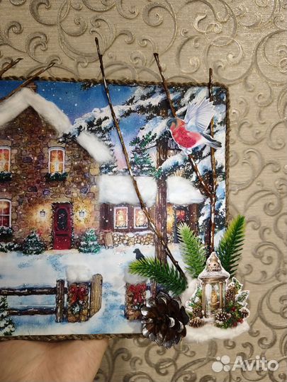 Новогодняя поделка в сад и школу