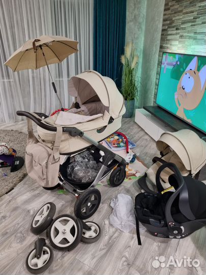 Коляска stokke trailz 3 в 1