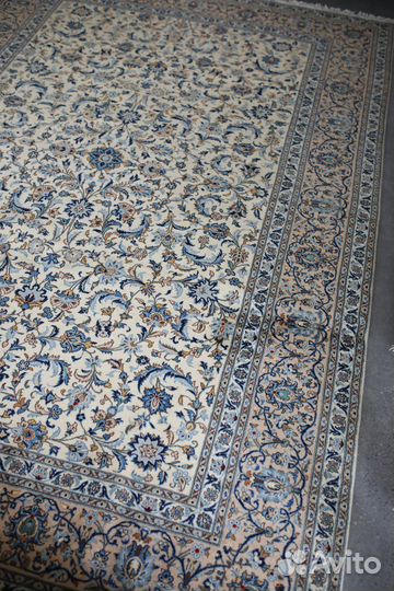 Персидский шерстяной ковер 2,5 на 3,5 Кашан Иран