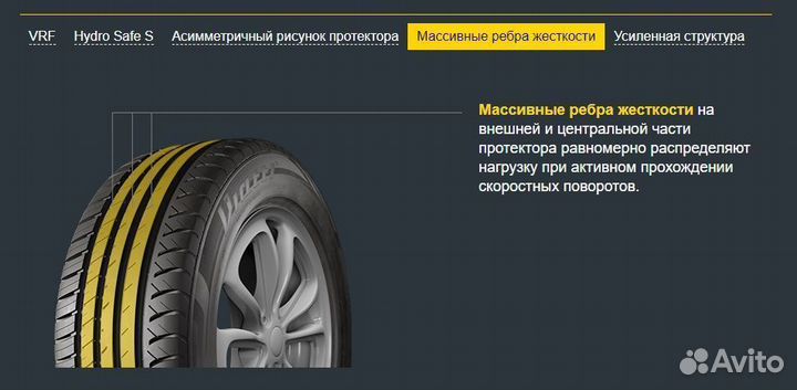 Viatti Strada Asimmetrico V-130 205/65 R16 95V