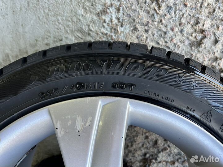 Диски с резиной на mercedes r17