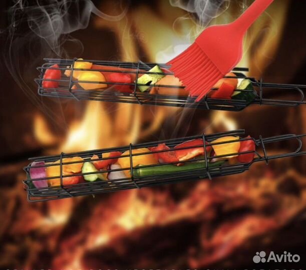 Решетка гриль для овощей