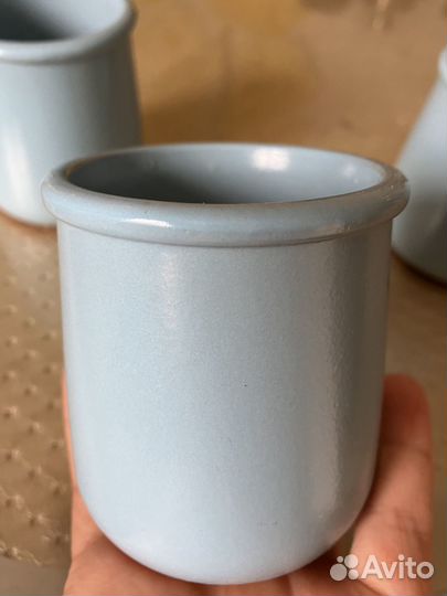 Горшочки глиняные