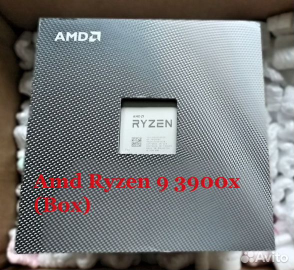 AMD Ryzen 9 3900X BOX новый