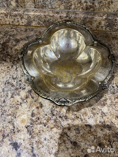 Винтажная ваза серебрение Германия