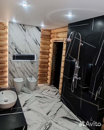 Ремонт квартир, коттеджей. Укладка кафеля