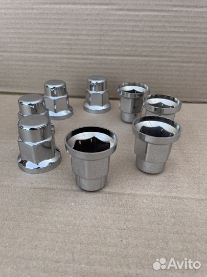 Колпачок гайки крепления колеса 32мм хром