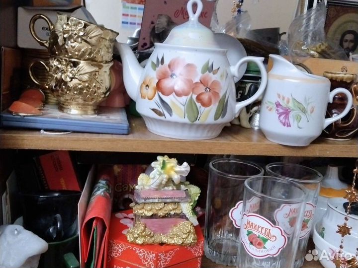 Сервиз чайный,и. Разные бакалы от сервизов