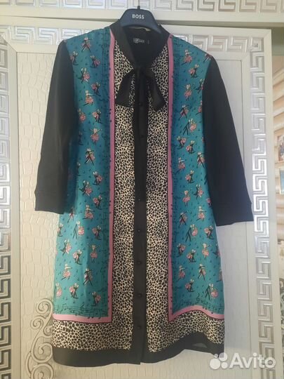 Блуза-рубашка VDP оригинал шёлк