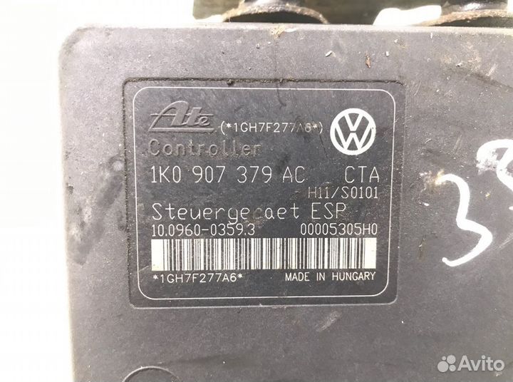 Блок ABS Volkswagen Golf 5 1.9 TDI 2007