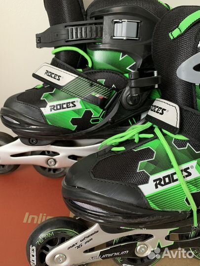 Практически новые роликовые коньки Roces 36-40