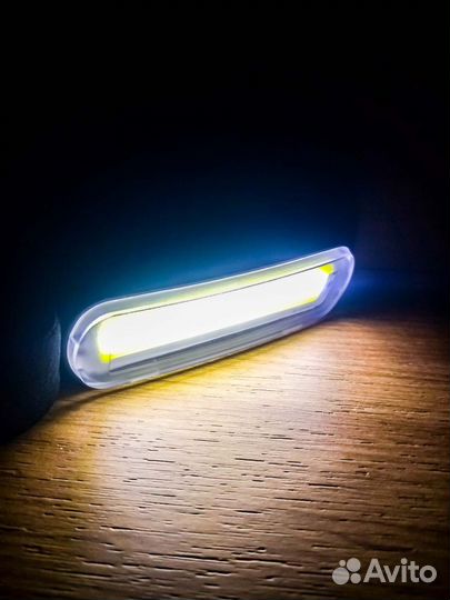 Фонарь налобный RE-5868 1 больш., акб.шнур type-C