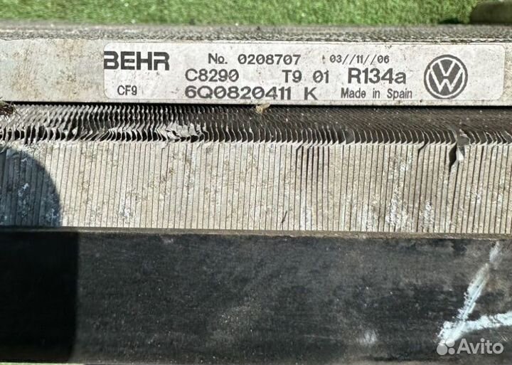 Кассета радиаторов Skoda Fabia 1.4 2005