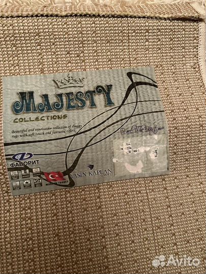 Турецкий ковер с длинным ворсом 3/4 м