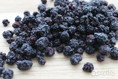 Сушеные ягоды отпом Ежевика