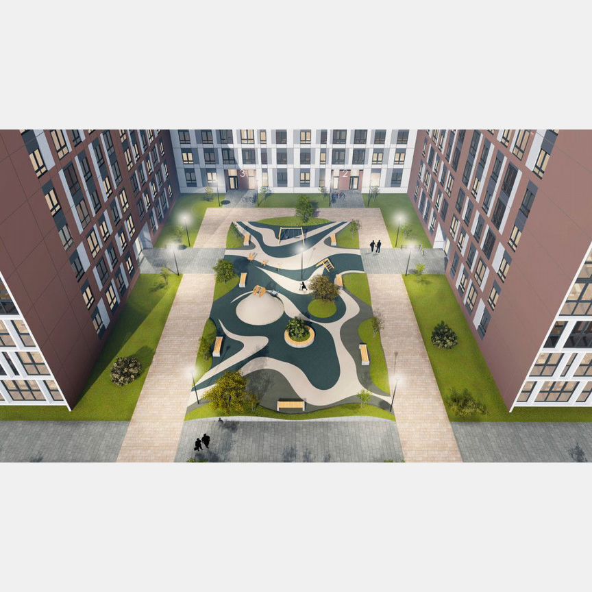2-к. квартира, 52,4 м², 4/8 эт.