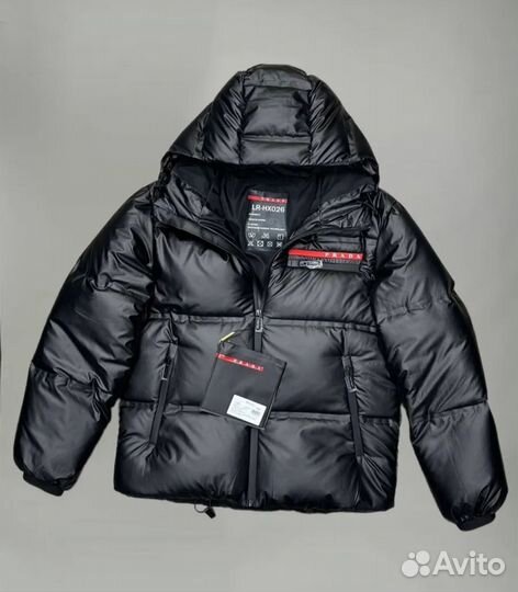 Пуховик prada puffer jacket