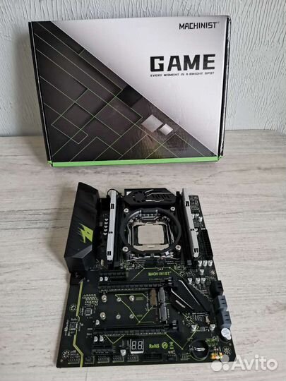 Материнская плата Mashinist x99 PRO v1 xeon 2666v3