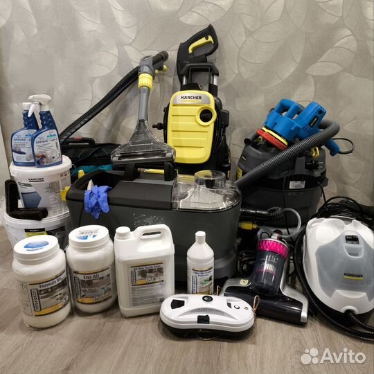 Аренда моющий пылесос, пароочиститель