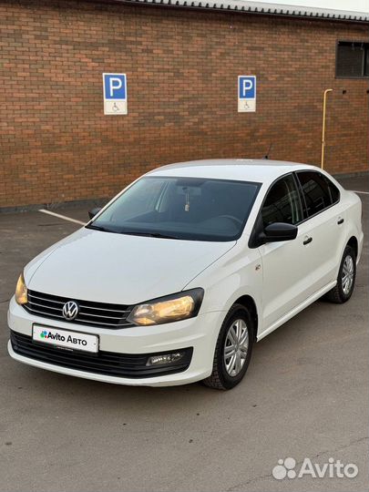 Volkswagen Polo 1.6 МТ, 2017, 171 800 км