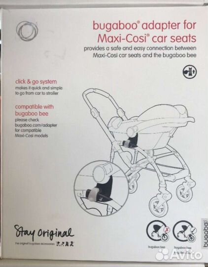 Адаптеры bugaboo bee