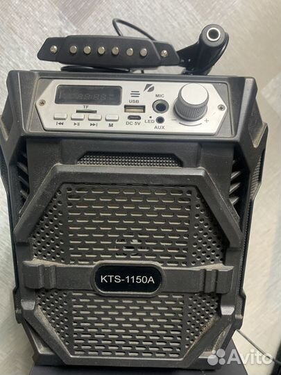 Звукосниматель и колонка