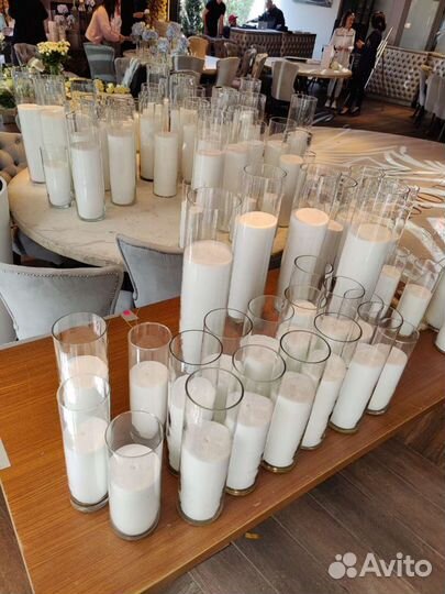 Насыпные свечи аренда большое количество