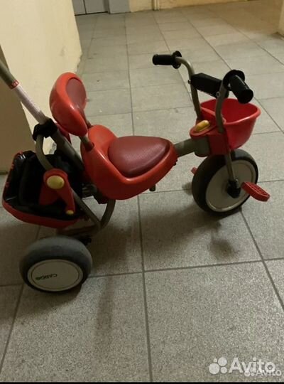 Японский трехколесный велосипед ides cargo